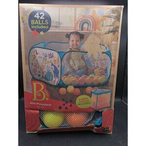 B. Toys Mini Playspace Ball Pit With 42 Balls & Carry Pouch Lightweight